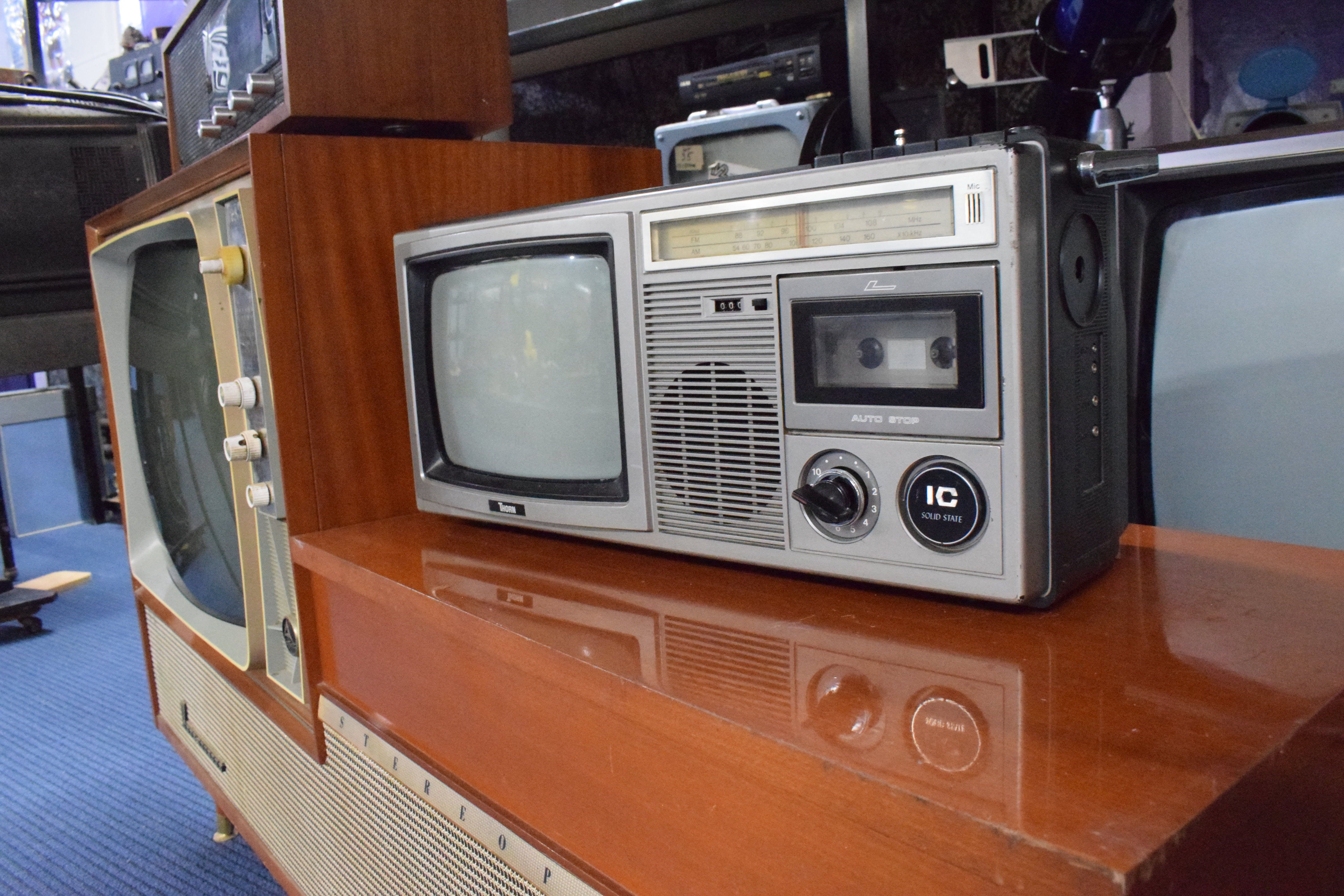 Foxton's Coronation Hall is home to a range of classic TV's from early models which dominated the living room to smaller, portable models.